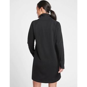 Athleta Cozy Karma Asymetrical Sweatshirt Dress